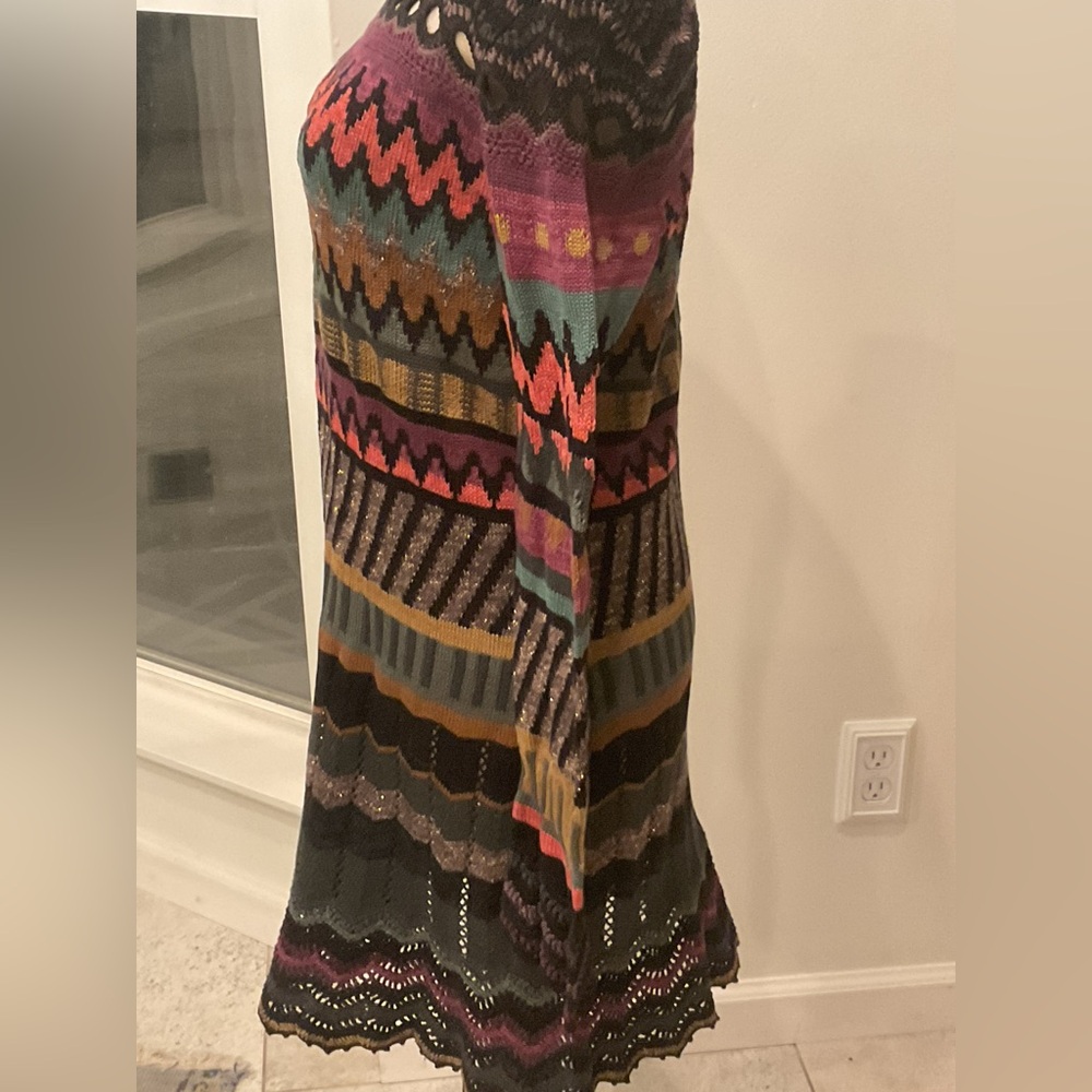 Peruvian Connection Vibrant Patterned Long Sleeve… - image 6